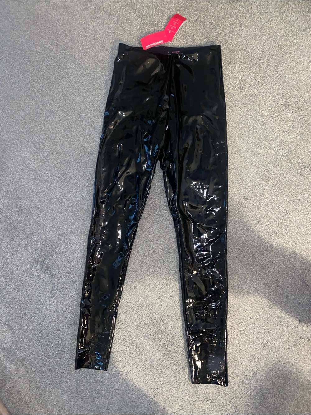 Commando Black Patent Shine Leggings